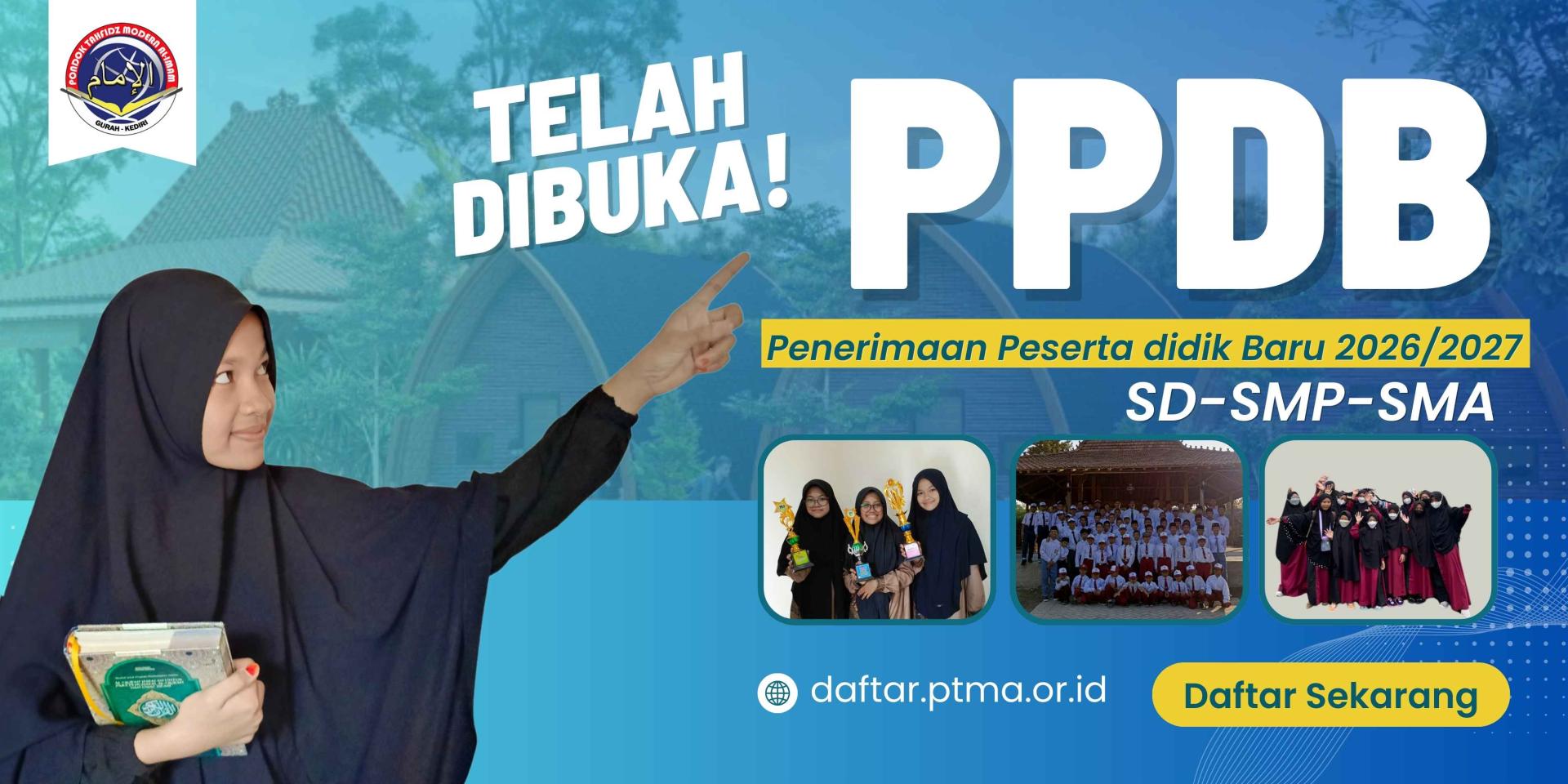 PPDB TAHUN AJARAN 2026/2027 SUDAH DIBUKA